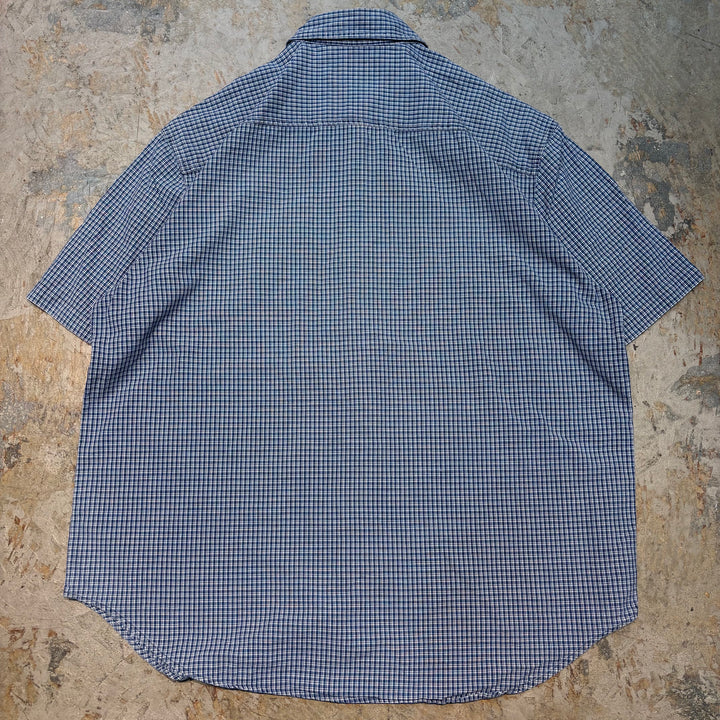 古着 GAP/ ギャップ/ 半袖シャツ/ チェック柄/ サイズXL