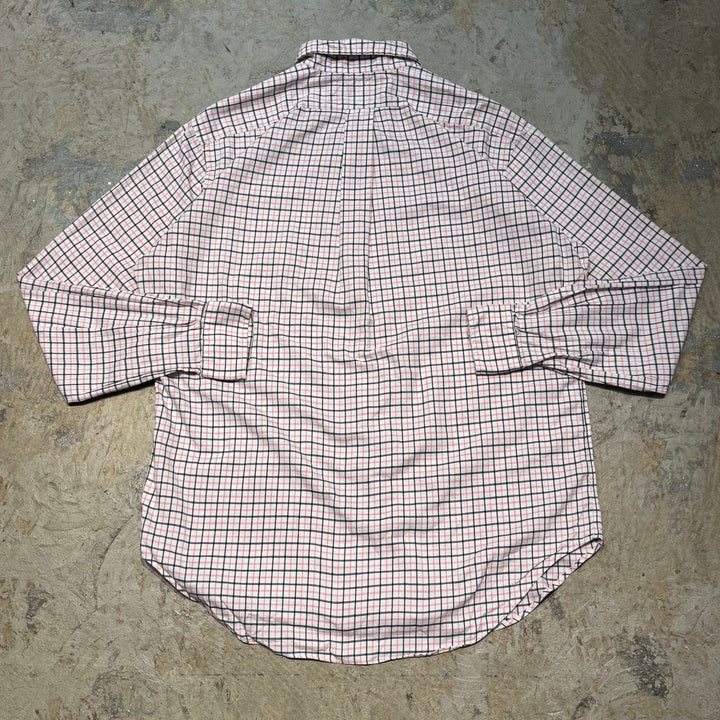 古着 POLO by Ralph Lauren/ ラルフ ローレン/ ボタンダウン長袖シャツ/ チェック柄/ サイズM