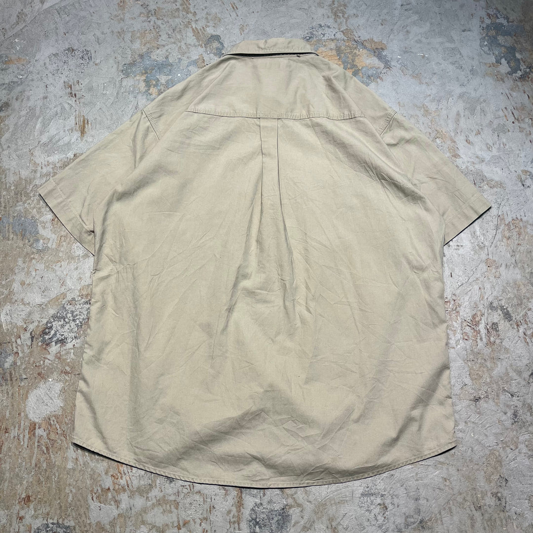 #4362 古着 Carhartt/カーハート/Short Sleeve Shirt/半袖シャツ/無地/サイズXL