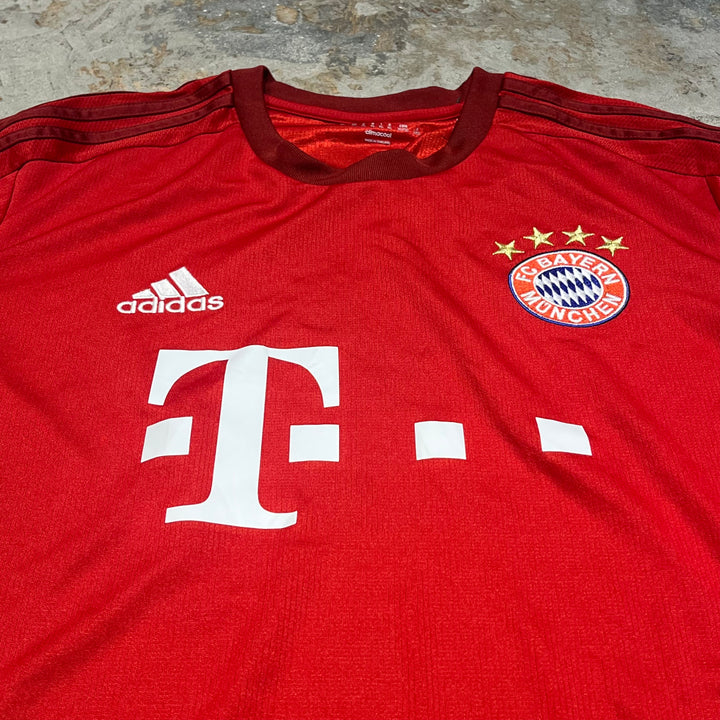 #4231 FC BAYERN/FCバイエルン・ミュンヘン/adidas/アディダス/Football／フットボール Tee/アリアンツ アレーナ/サイズXL