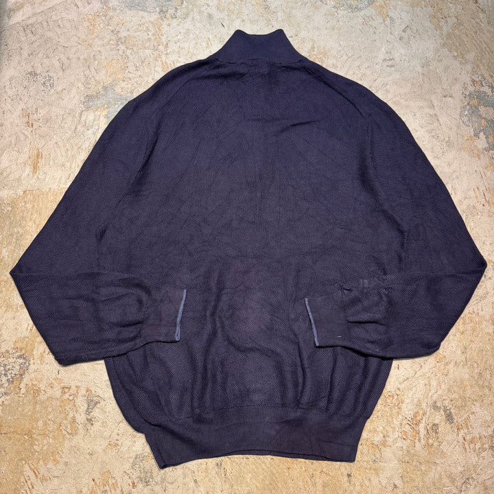 古着 POLO by Ralph Lauren/ ポロ バイ ラルフローレン/ ハーフジップニットセーター/ サイズXL