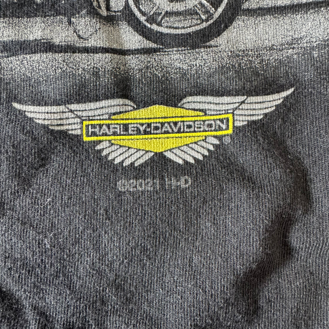 古着 USA製 Harley-Davidson ハーレーダビッドソン プリントTシャツ サイズL