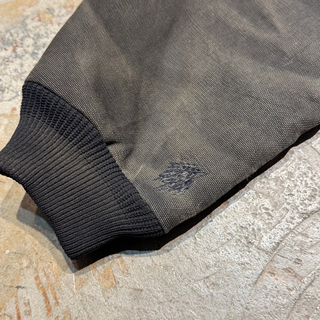 古着 Carhartt/ カーハート/ サンタフェジャケット/ ダック地/ 裏地キルティング/ 襟コーデュロイ/ 企業ロゴ/ サイズXL相当