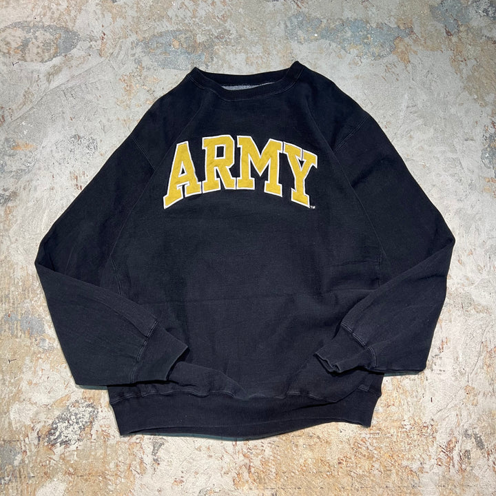 #3969 古着 STEVE&BARRY'S/Crew neck sweat/クルーネックスウェット/ARMY/サイズXXL