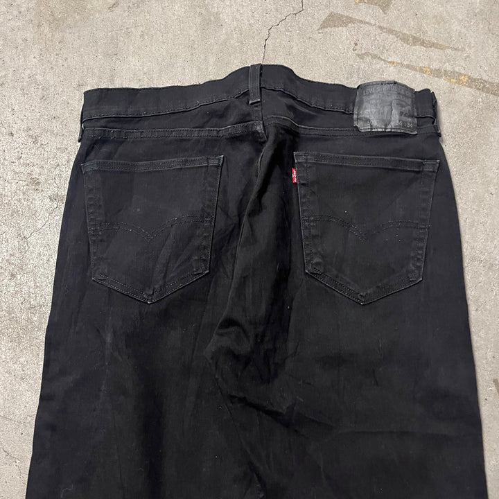 #4206 古着 Levi's/リーバイス/Black Denim Pants/ブラックデニムパンツ/505/サイズ36×34