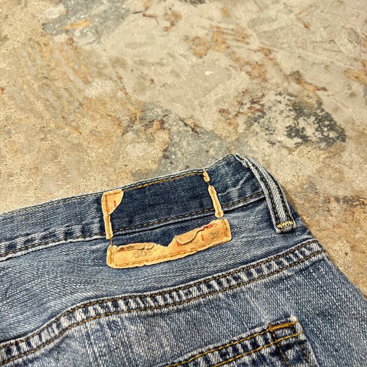 古着 Levi's/リーバイス/Denim Pants/デニムパンツ/569/実寸サイズ35×30