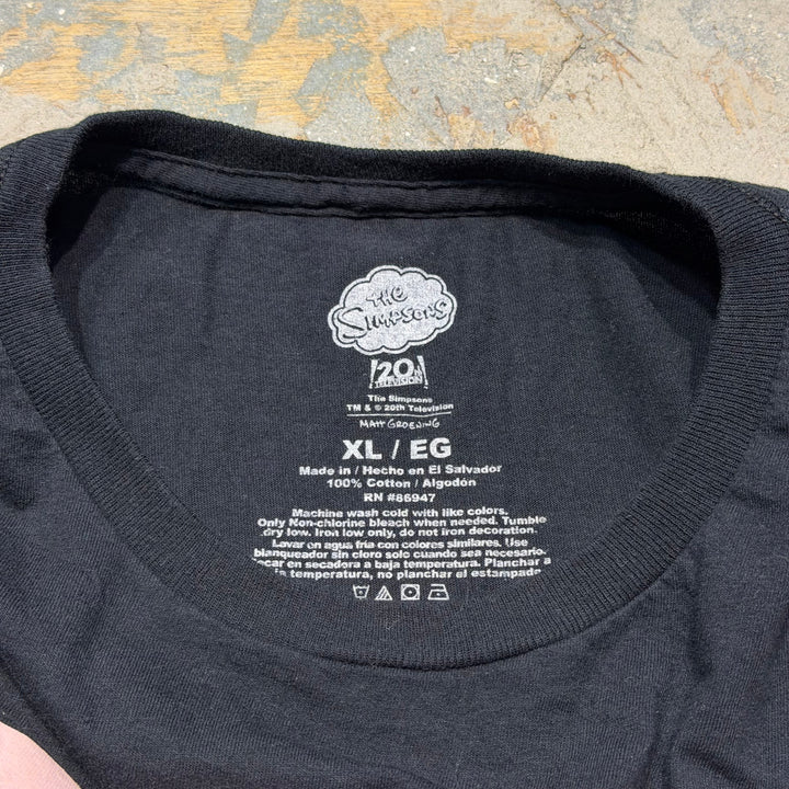 古着 THE SIMPSONS/ ザ シンプソンズ/ プリントTシャツ/サイズXL