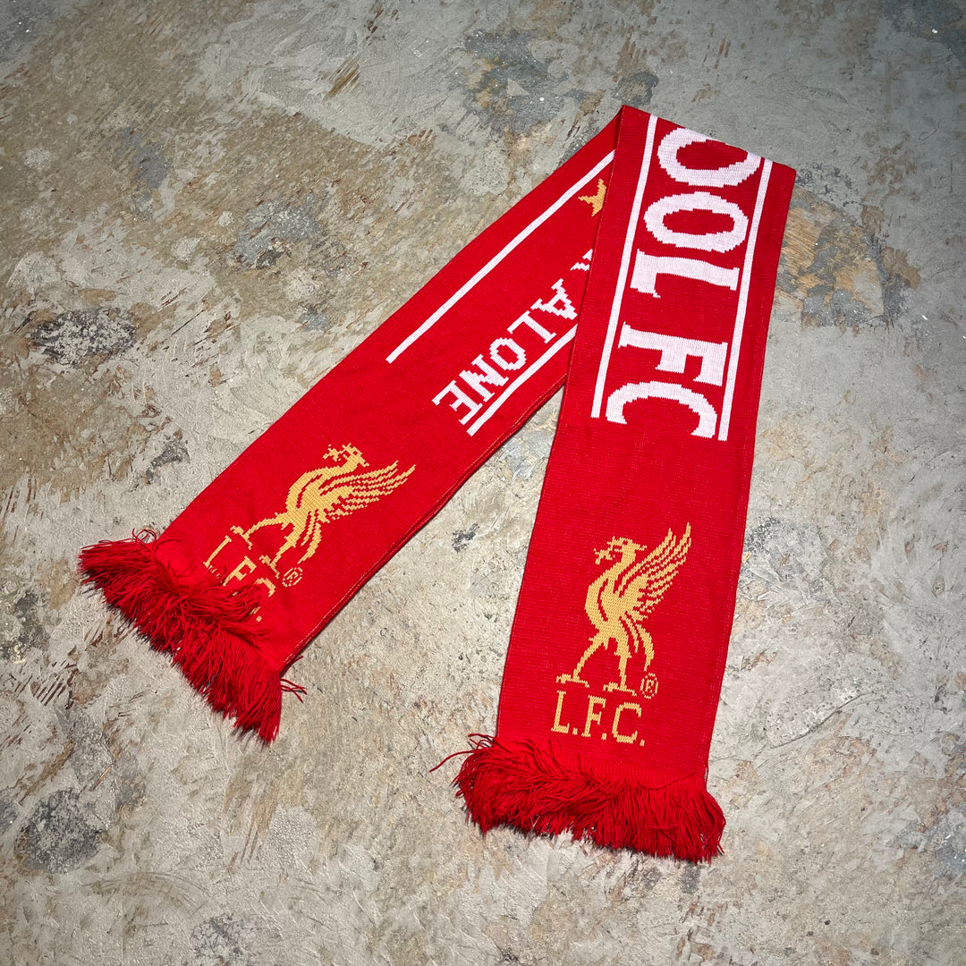 3000 古着 サッカーマフラー/L.F.C./LEVERPOOLFC/リヴァプール/YOU'LL 3000 古着 サッカーマフラー/L.F.C./LEVERPOOLFC/リヴァプール/YOU'LL