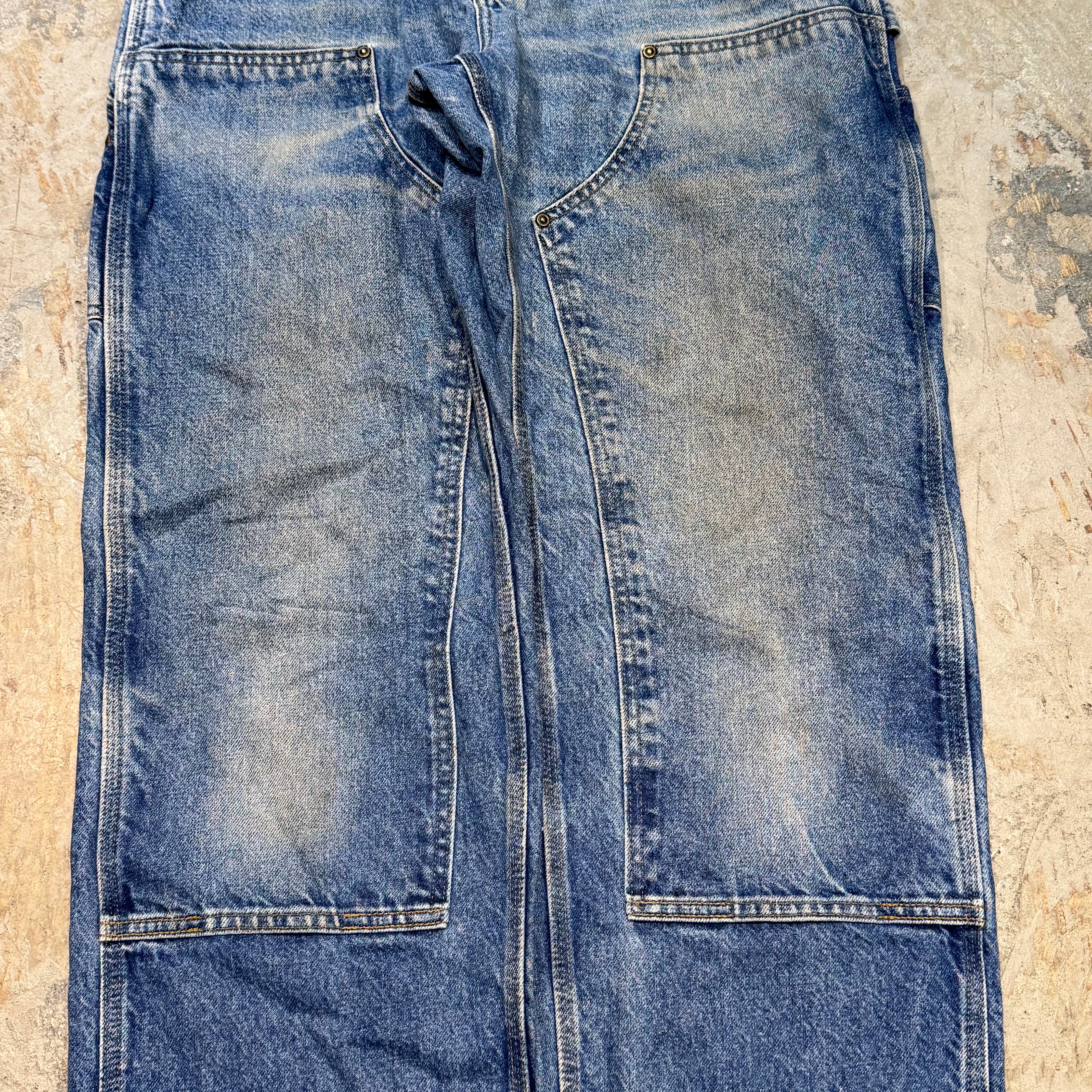 古着 Carhartt/ カーハート/ ダブルニーデニムペインターパンツ/ 実寸