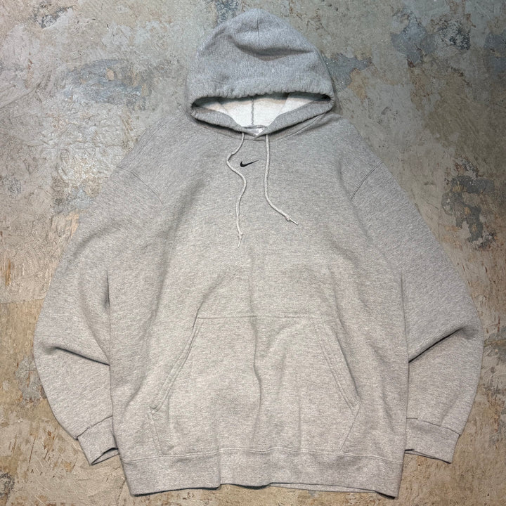 古着 NIKE/ナイキ/プルオーバーパーカー/ スウォッシュロゴ/ 刺繍サイズL