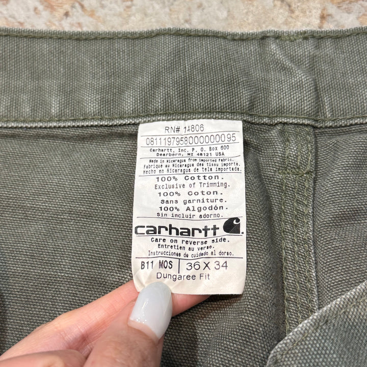 二手服裝Carhartt/ Carhartt/ Duck Painter褲子/實際尺寸33 x 31