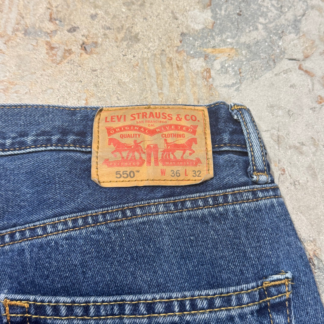 旧衣服Levi's/李维斯/牛仔裤/ 550/实际尺寸33×31