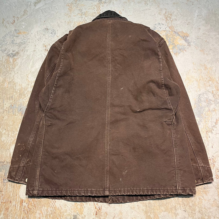 #3426 古着 Carhartt/カーハート/duck chore coat/ダックチョアコート/MADE IN U.S.A/サイズ L