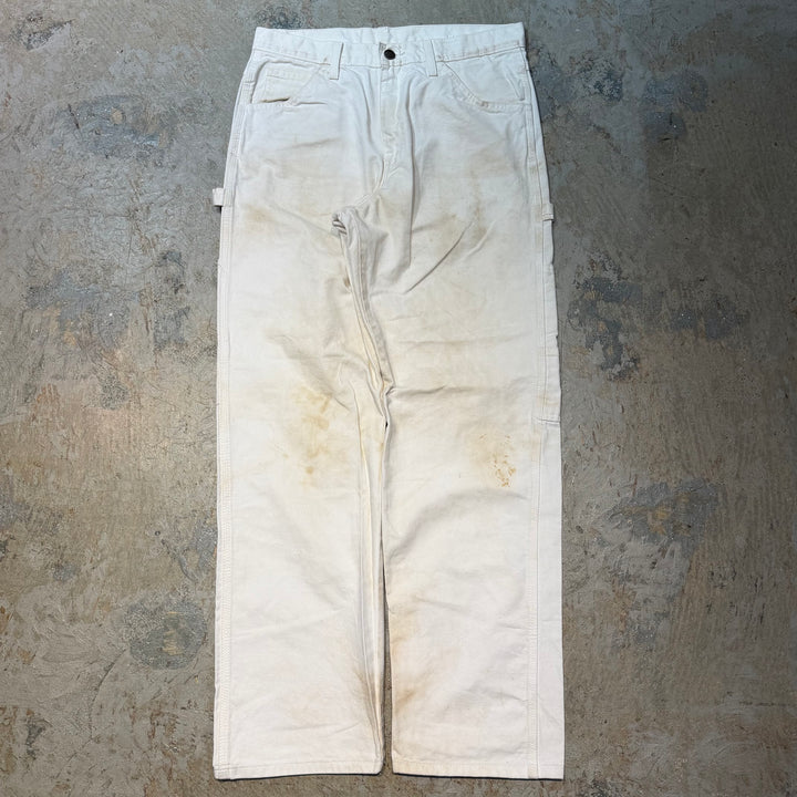 古着 Dickies×SHERWIN WILLIAMS/ディッキーズ× シャーウィン・ウィリアムズ/ ペインターパンツ / 企業ロゴ/ 実寸サイズ30×29