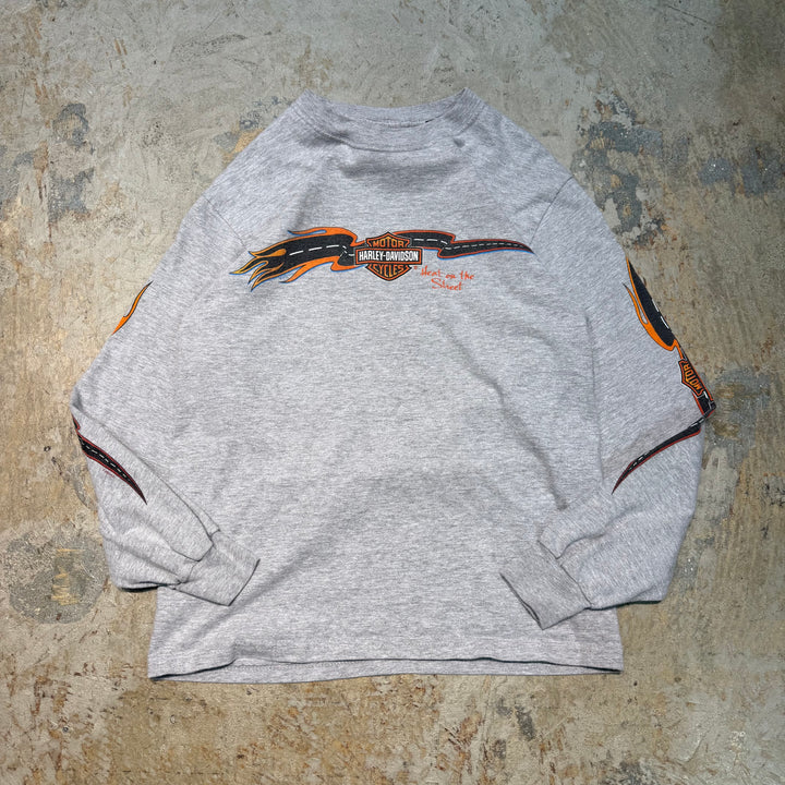 古着 Harley-Davidson/ハーレーダビッドソン/ プリントロングTシャツ/ サイズS