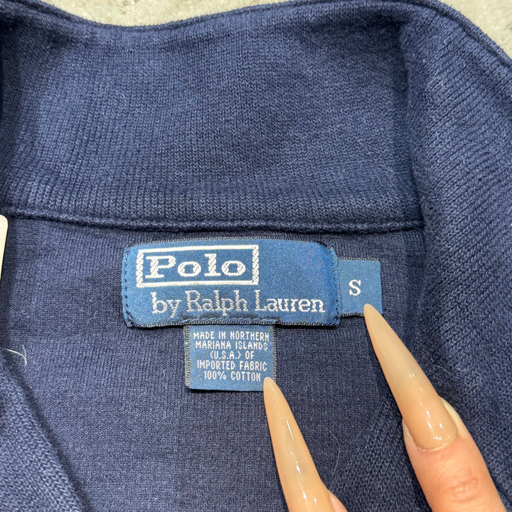 古着 POLO by Ralph Lauren/ ポロ バイ ラルフローレン/ ハーフジップニットセーター/ サイズS