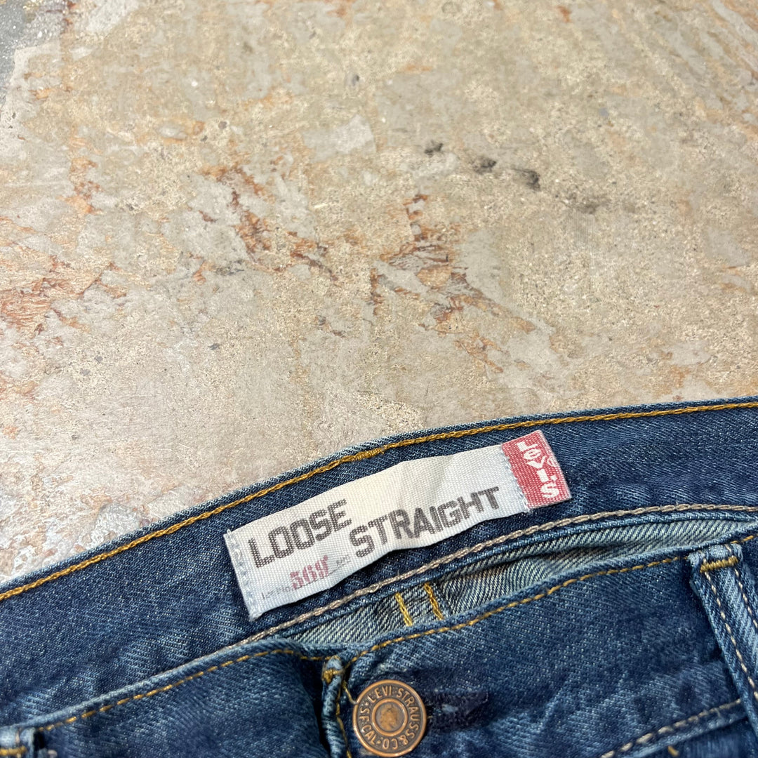 古着 Levi's/リーバイス/Denim Pants/デニムパンツ/569/実寸サイズ37×29