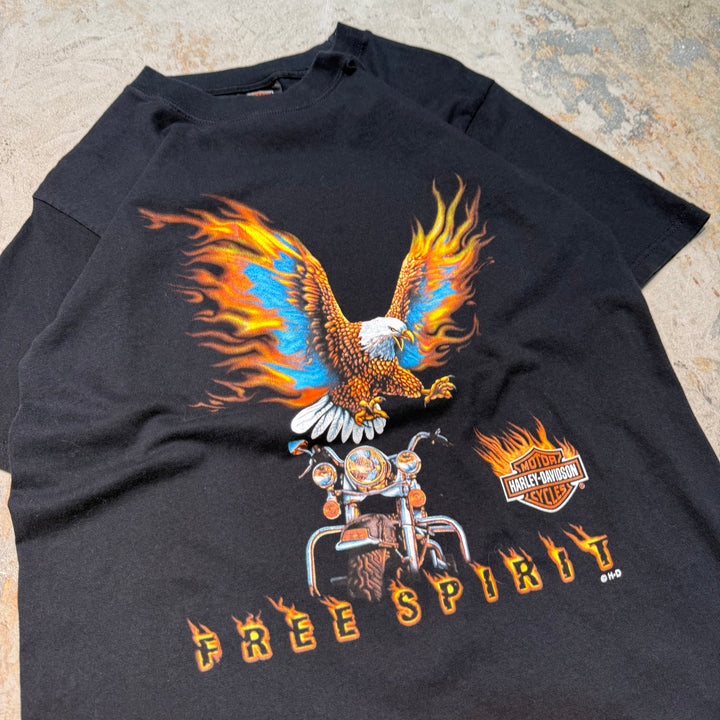 古着 Harley-Davidson/ハーレーダビッドソン/ プリントTシャツ/ サイズL