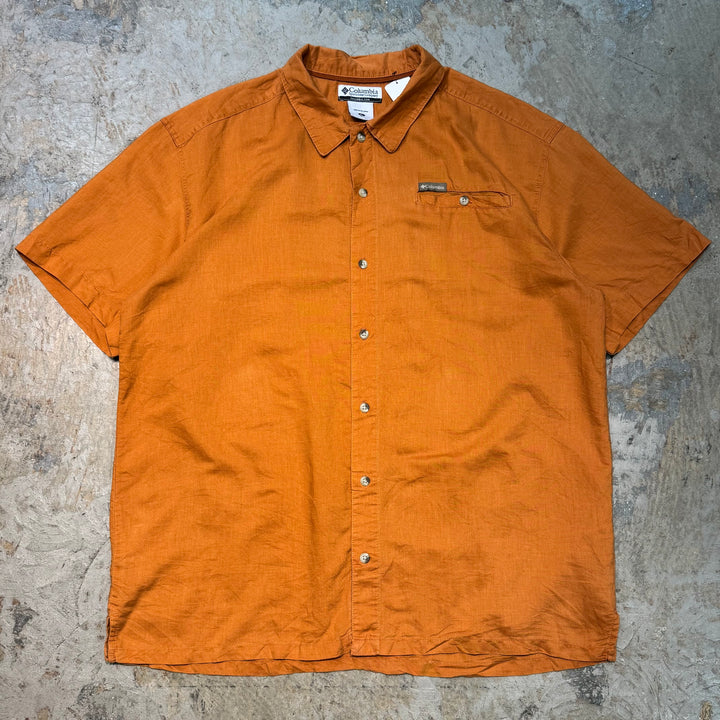 중고 의류 Columbia/ Columbia/ Short Sleeve Shirt/ Plain/ Size XL