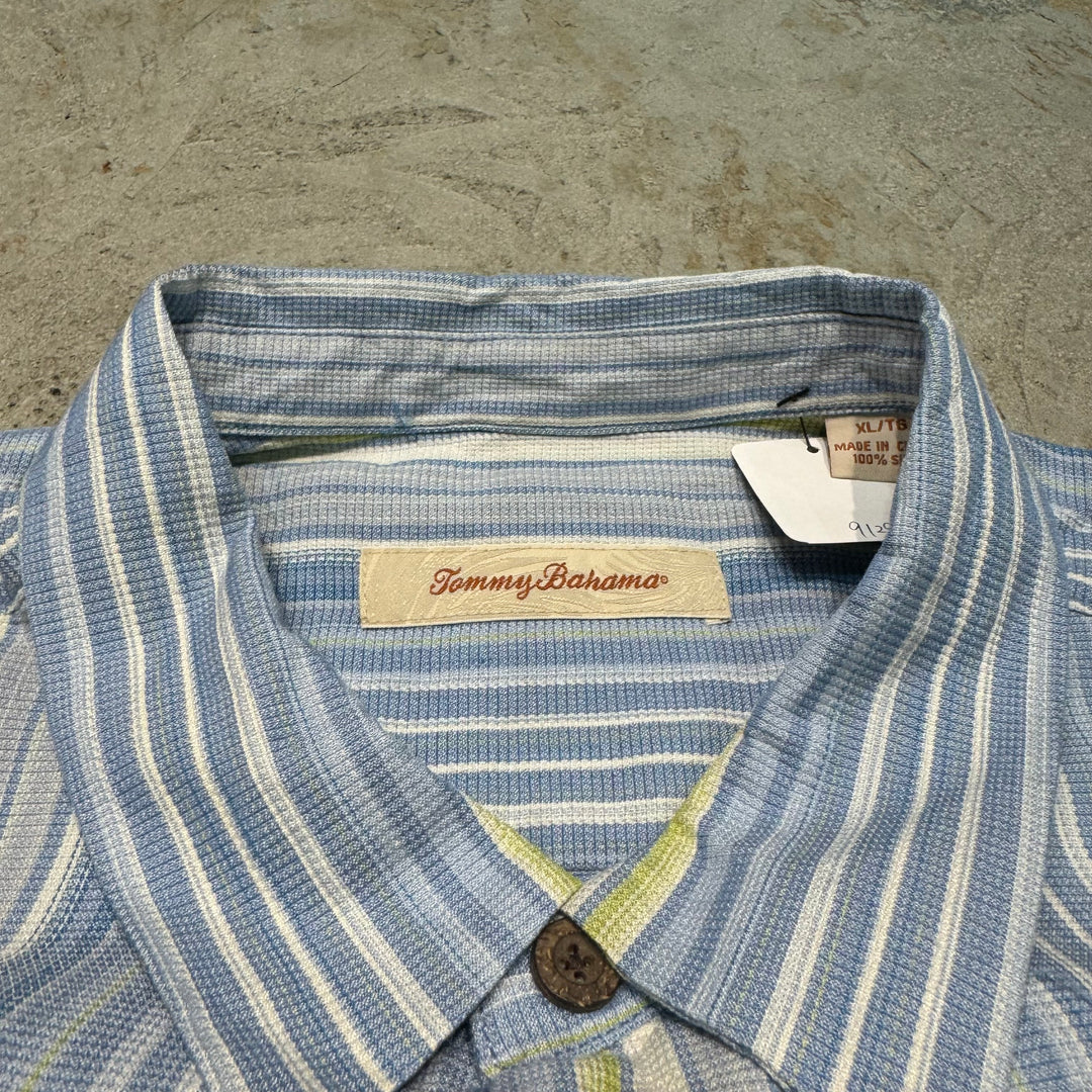 Used clothing TOMMY BAHAMA/Tommy Bahamas/Short-sleeved shirt/Silk/Size XL