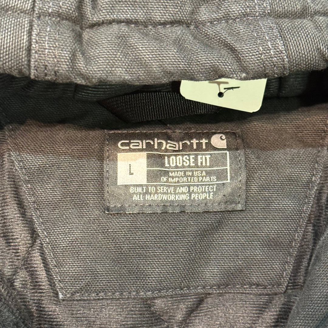 古着 USA製 Carhartt/ カーハート/ アクティブジャケット/ ダック地/ 裏地キルティング/ サイズL
