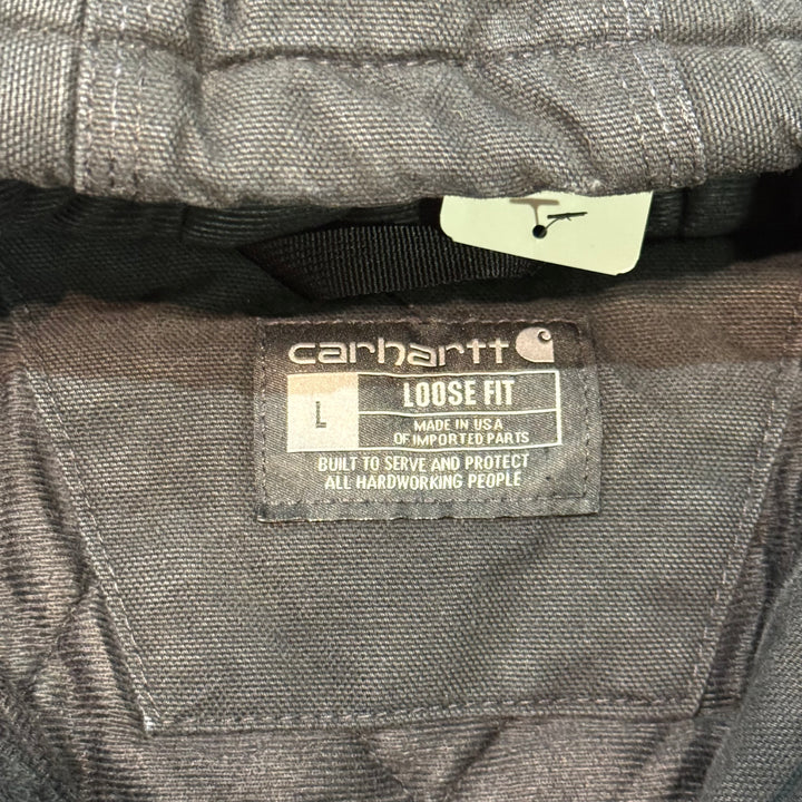 古着 USA製 Carhartt/ カーハート/ アクティブジャケット/ ダック地/ 裏地キルティング/ サイズL
