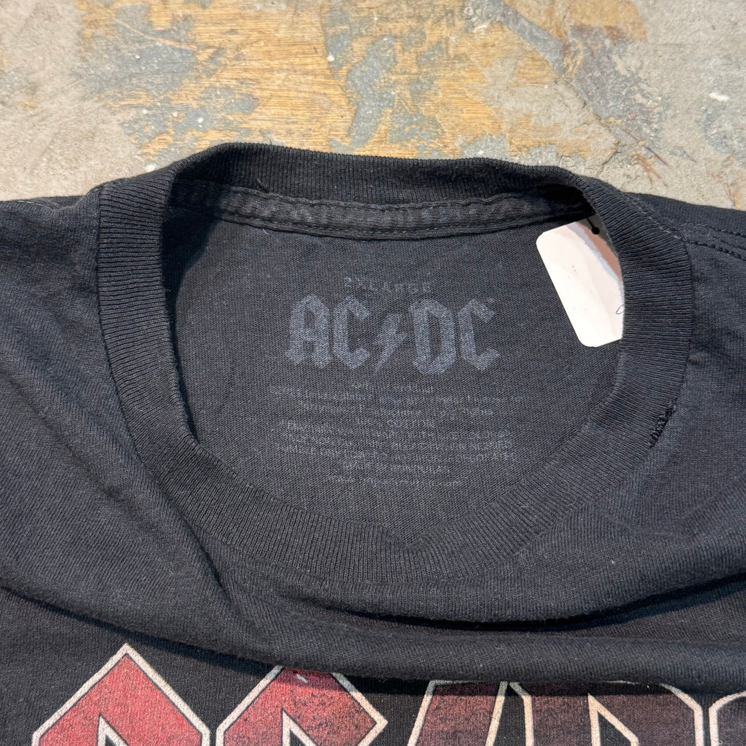 古着 AC/DC/エーシーディーシー/バンドTシャツ/ ノースリーブ/ サイズXXL相当