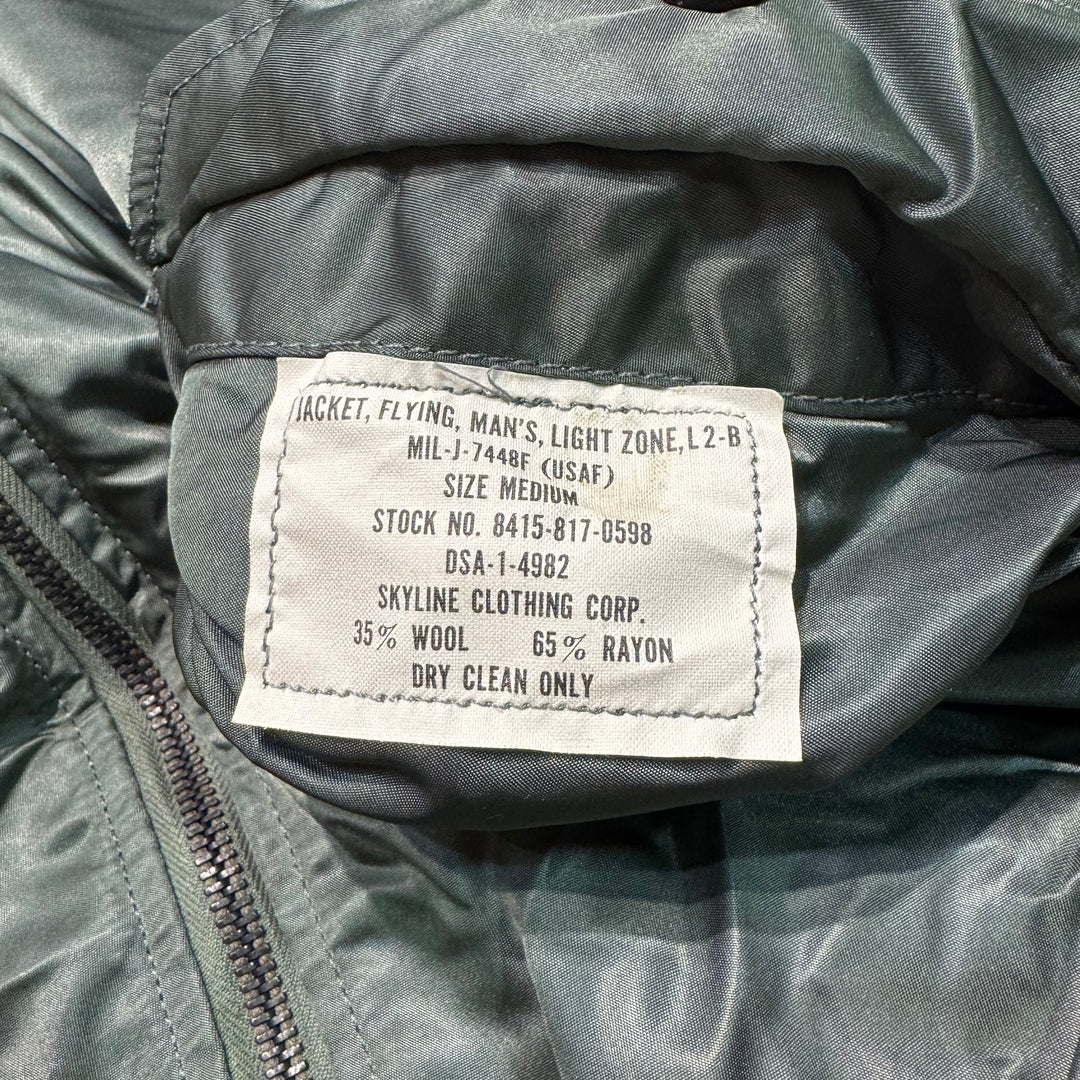 古着 90's SKYLINE CLOTHING CORP. /米空軍/MIL-I-7448F/フライトジャケット /MA-1/サイズM