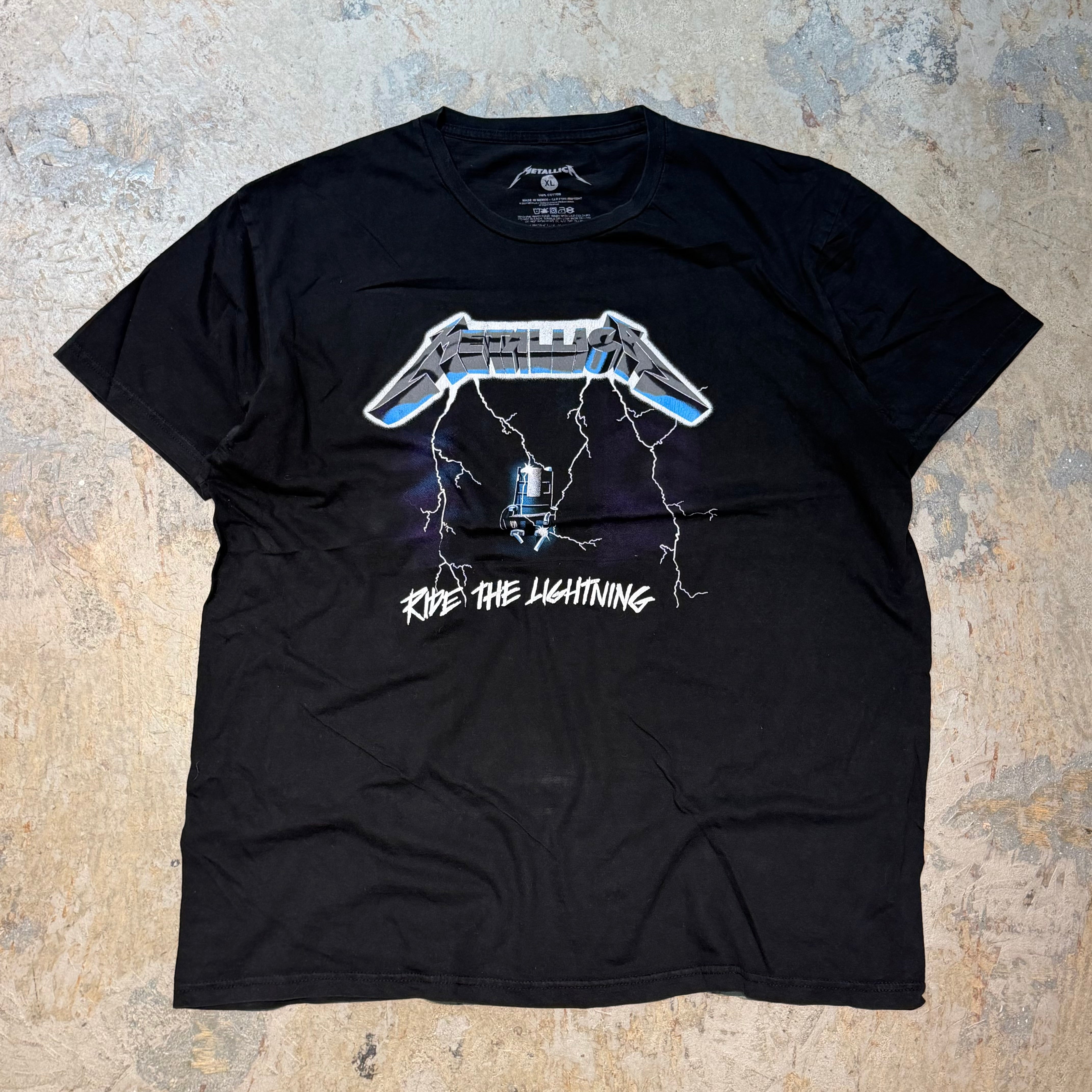 古着　LLICA メタリカTシャツ XL 古着 METALLICA/メタリカ/バンドTシャツ/プリントTシャツ/ サイズXL