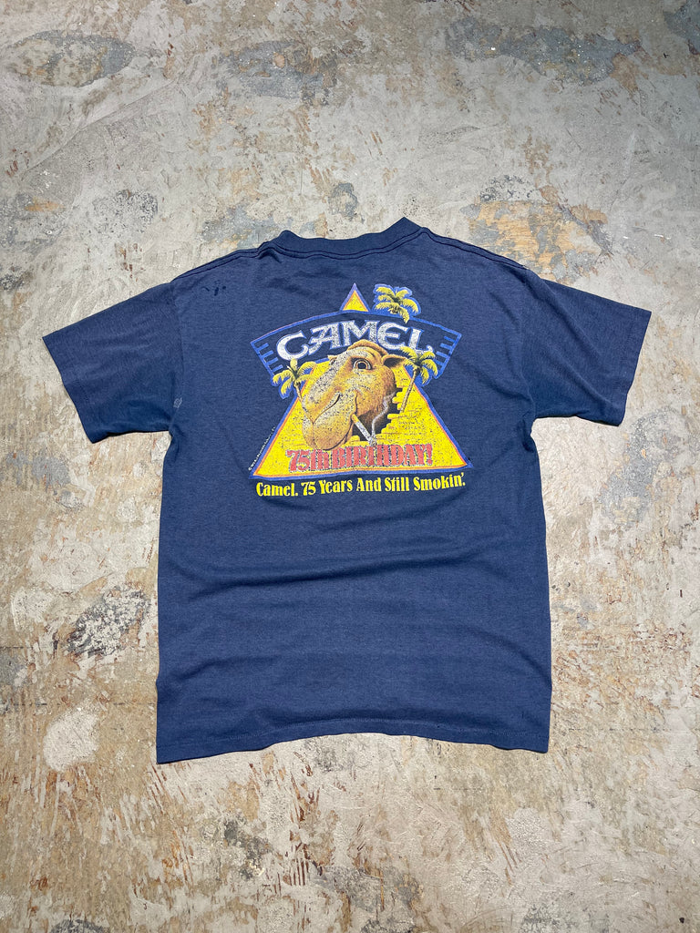 80年代 USA製 CAMEL キャメル タバコ アドバタイジングプリントT
