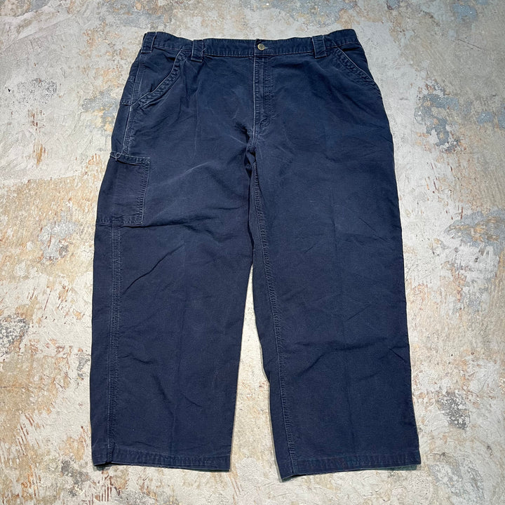 #4515 古着 Carhartt/カーハート/ Duck Painter Pants/ダック地 ペインターパンツ/8151 BLB/サイズ42×30