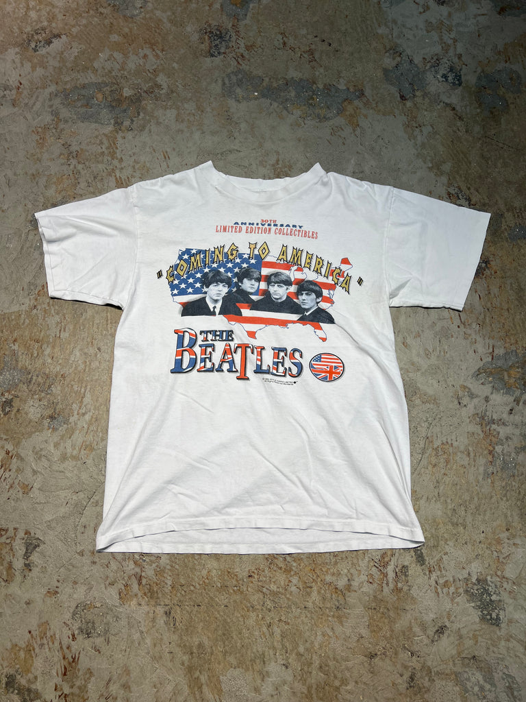 ビートルズ　アメリカ製　古着　Tシャツ 古着 80s USA製 The Beatles 「With The Beatles」 メンバー