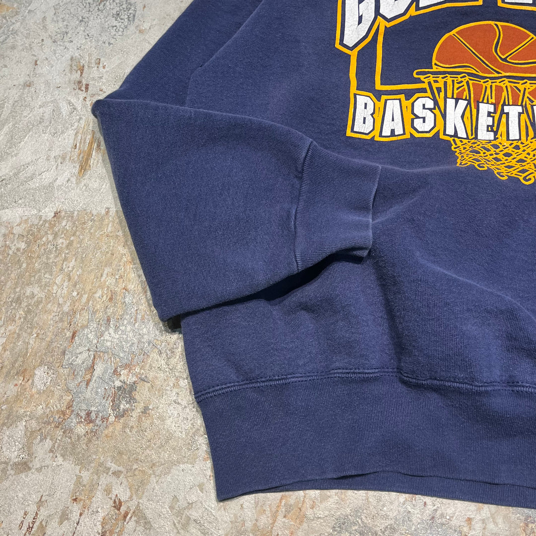 #4077 古着 FRUIT OF THE LOOM/フルーツオブザルーム/Crew Neck Sweat Shirts/クルーネックスウェット/GULL LAKE BASKET BALL/MADE IN U.S.A/サイズL