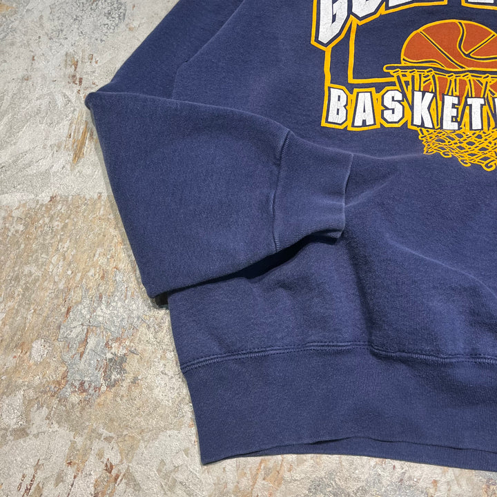 #4077 古着 FRUIT OF THE LOOM/フルーツオブザルーム/Crew Neck Sweat Shirts/クルーネックスウェット/GULL LAKE BASKET BALL/MADE IN U.S.A/サイズL