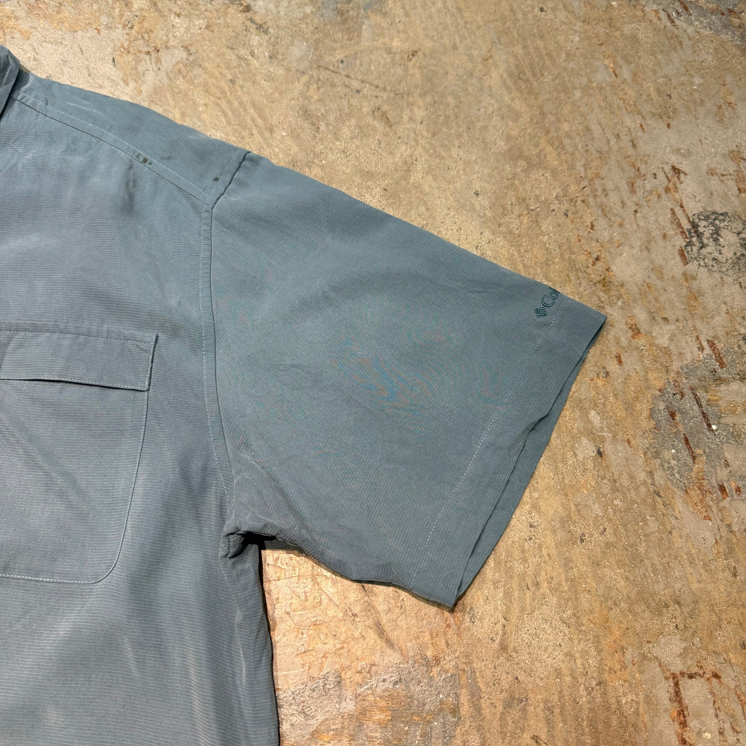 중고 의류 Columbia/ Columbia/ Short Sleeve Shirt/ Plain/ Size L