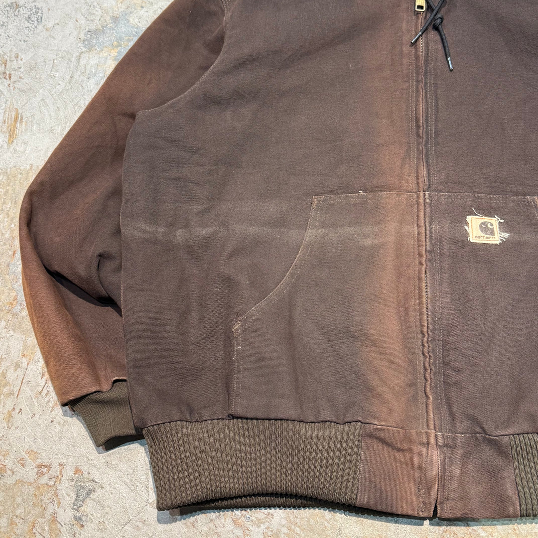 古着 carhartt/ カーハート/ アクティブジャケット/ 裏地キルティング/サイズXL