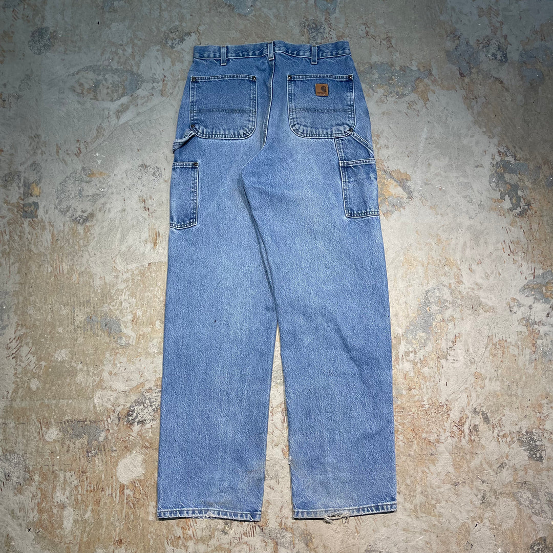 #1748 古着 Carhartt/カーハート Double-Knee Painter Pants/ダブルニー ペインターパンツ / ジーンズ / デニムパンツ / サイズ34×34