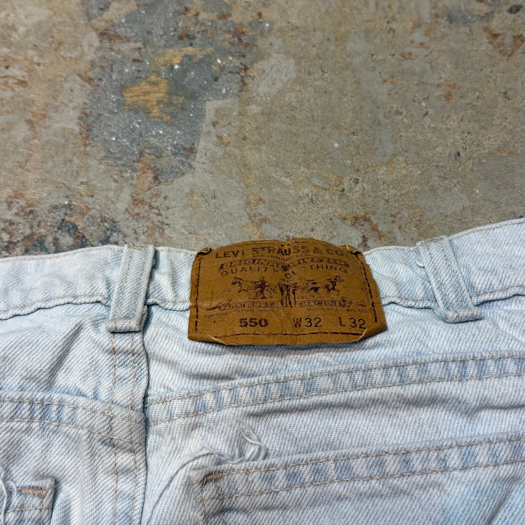 古着 USA製 Levi's/ リーバイス/デニムパンツ/ 550/ オレンジタブ/ 実寸サイズ29×31