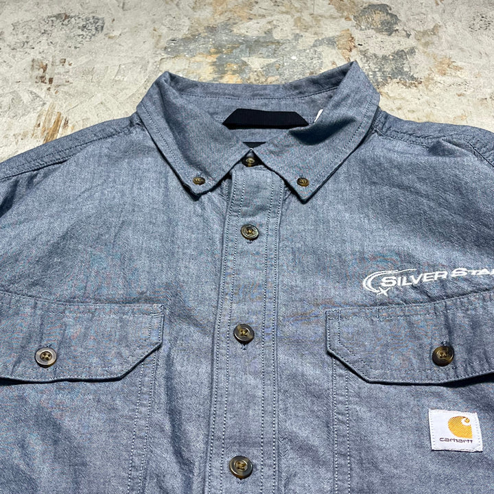 #4310 Carhartt/カーハート L/S Button Down Work Shirts/ボタンダウンワークシャツ/LOOSE FIT/サイズL