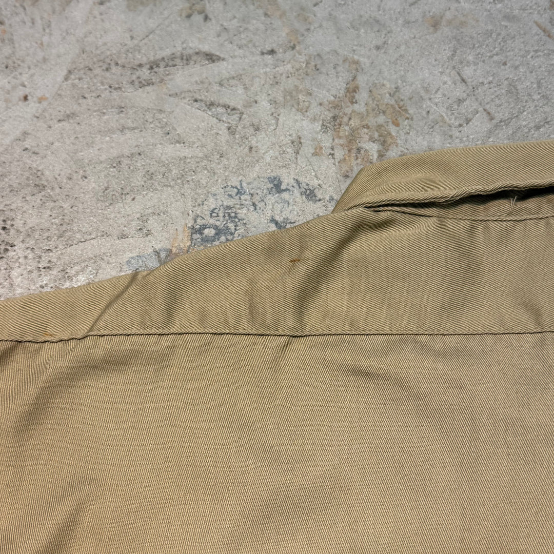 旧衣服USA制造DICKIES/ DICKIES/ work长袖衬衫/尺寸XL
