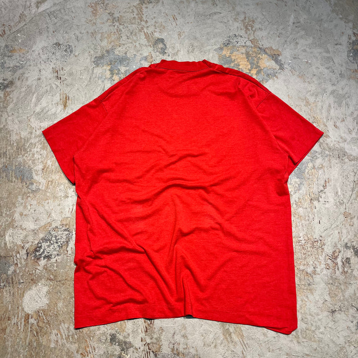 #4604 古着 90's USA製スクリーンスターズ/Mr.Jim's Pizza/ヴィンテージ シングルステッチ Tシャツ/サイズXL