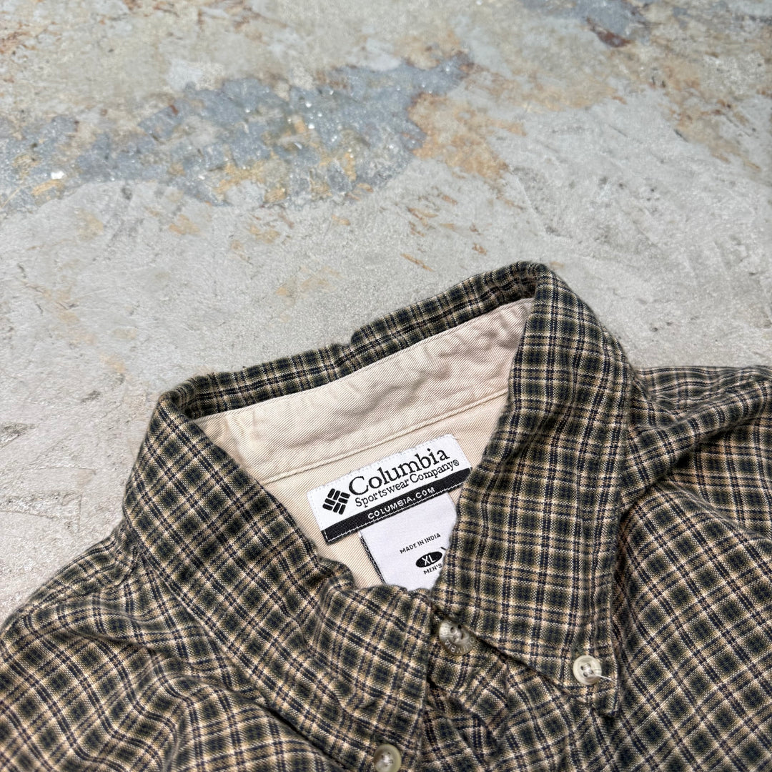 古着 Columbia/コロンビア/ 長袖シャツ/チェック柄/サイズXL