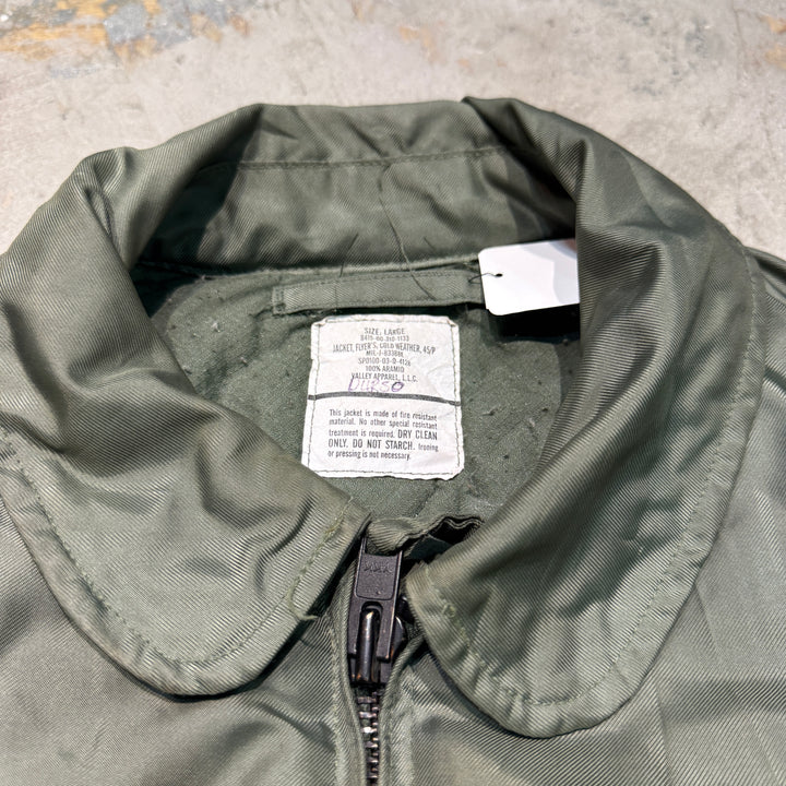 古着 U.S.AIR FORCE /米空軍/CWU-45/フライトジャケット /MA-1/サイズL
