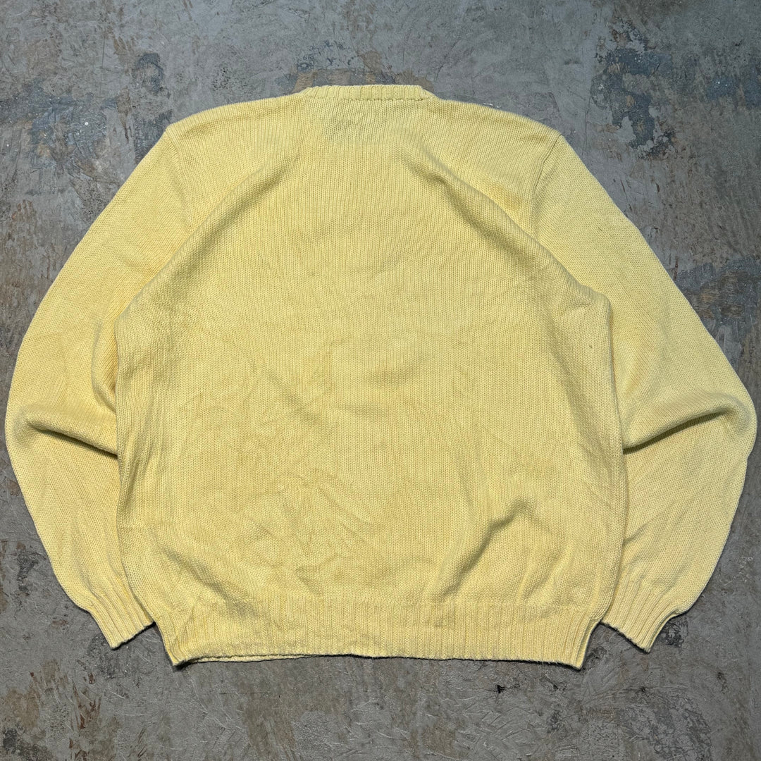 古着 90's~ POLO by Ralph Lauren/ ポロ バイ ラルフローレン/  クルーネックニットセーター/ サイズXL