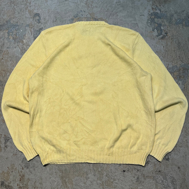 古着 90's~ POLO by Ralph Lauren/ ポロ バイ ラルフローレン/  クルーネックニットセーター/ サイズXL