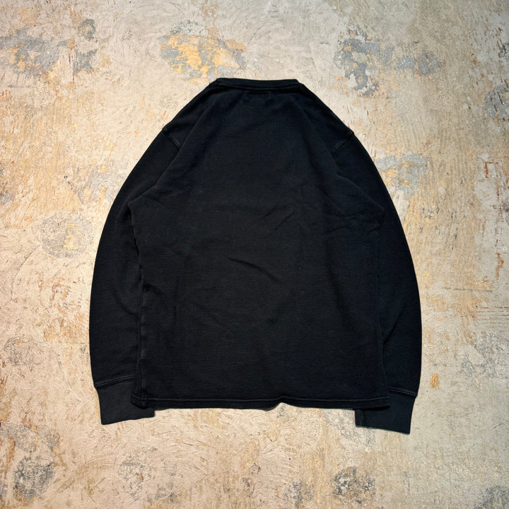 古着 POLO RALPH LAUREN/ポロラルフローレン/ クルーネックワッフルロングスリーブTシャツ/ サイズM