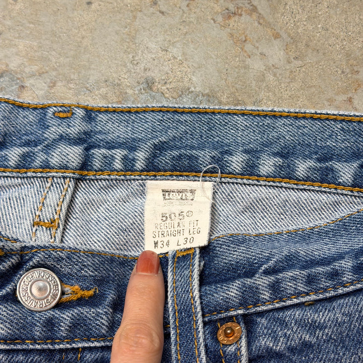 古着 Levi's/ リーバイス/デニムパンツ/ 505/ 実寸サイズ33×29