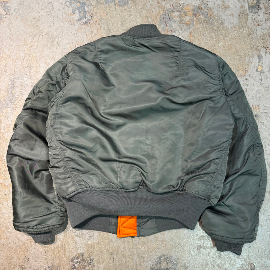 古着 90's Alpha Industries/米空軍/MIL-J-8279D /フライトジャケット MA-1/サイズM