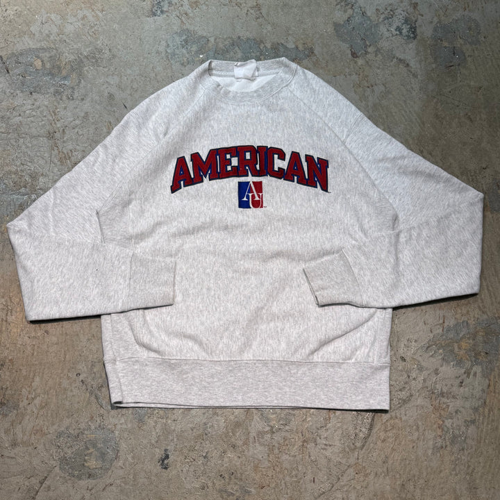 古着 Champion/ チャンピオン/リバースウィーブ/ クルーネックスウェット/ カレッジロゴ/ サイズM