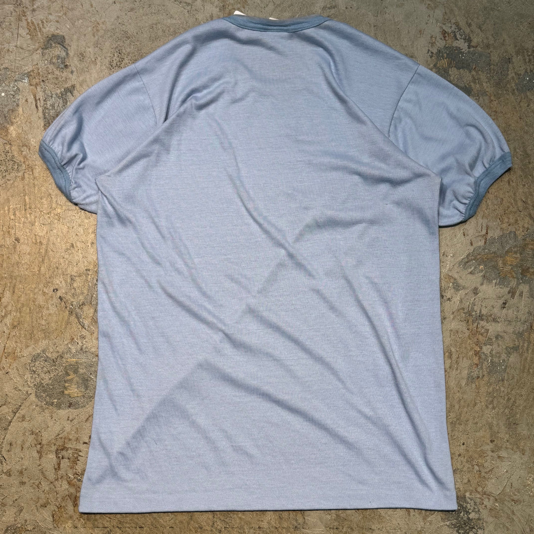 古着 USAVINTAGE/ リンガープリントTシャツ/ サイズXL